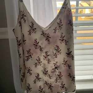 super cute floral tank